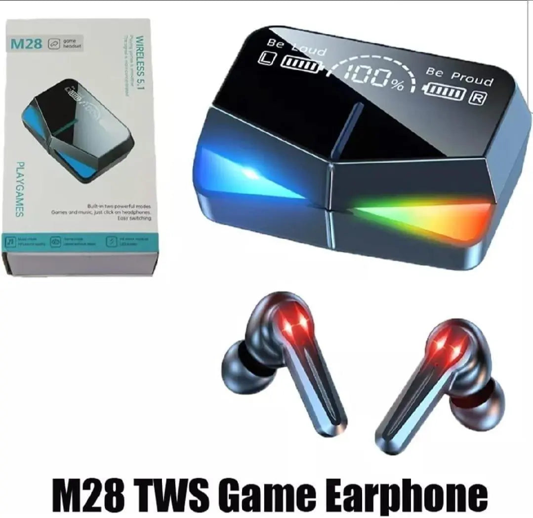 M-28 TWS Game Earbuds HIGH GADGERS